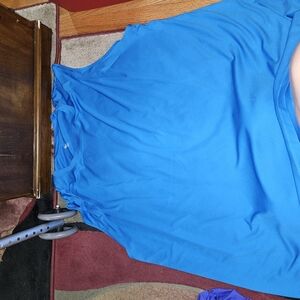 Blue muscle shirt